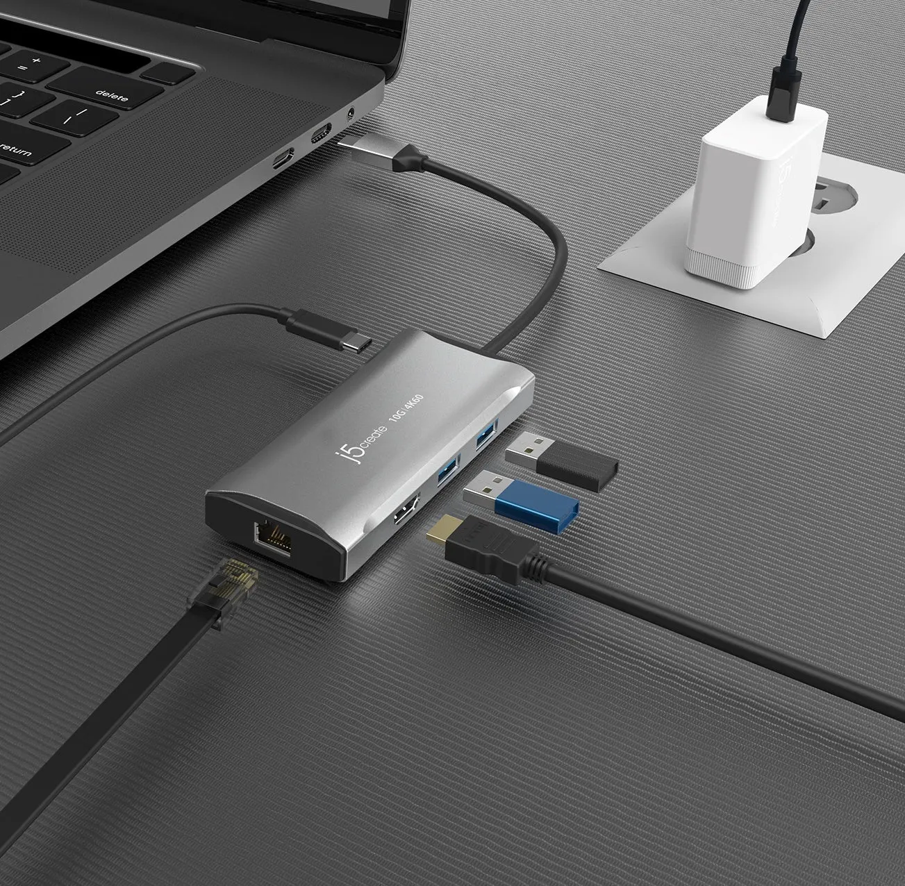 j5create 4K60 Elite USB-C® 10Gbps Travel Dock