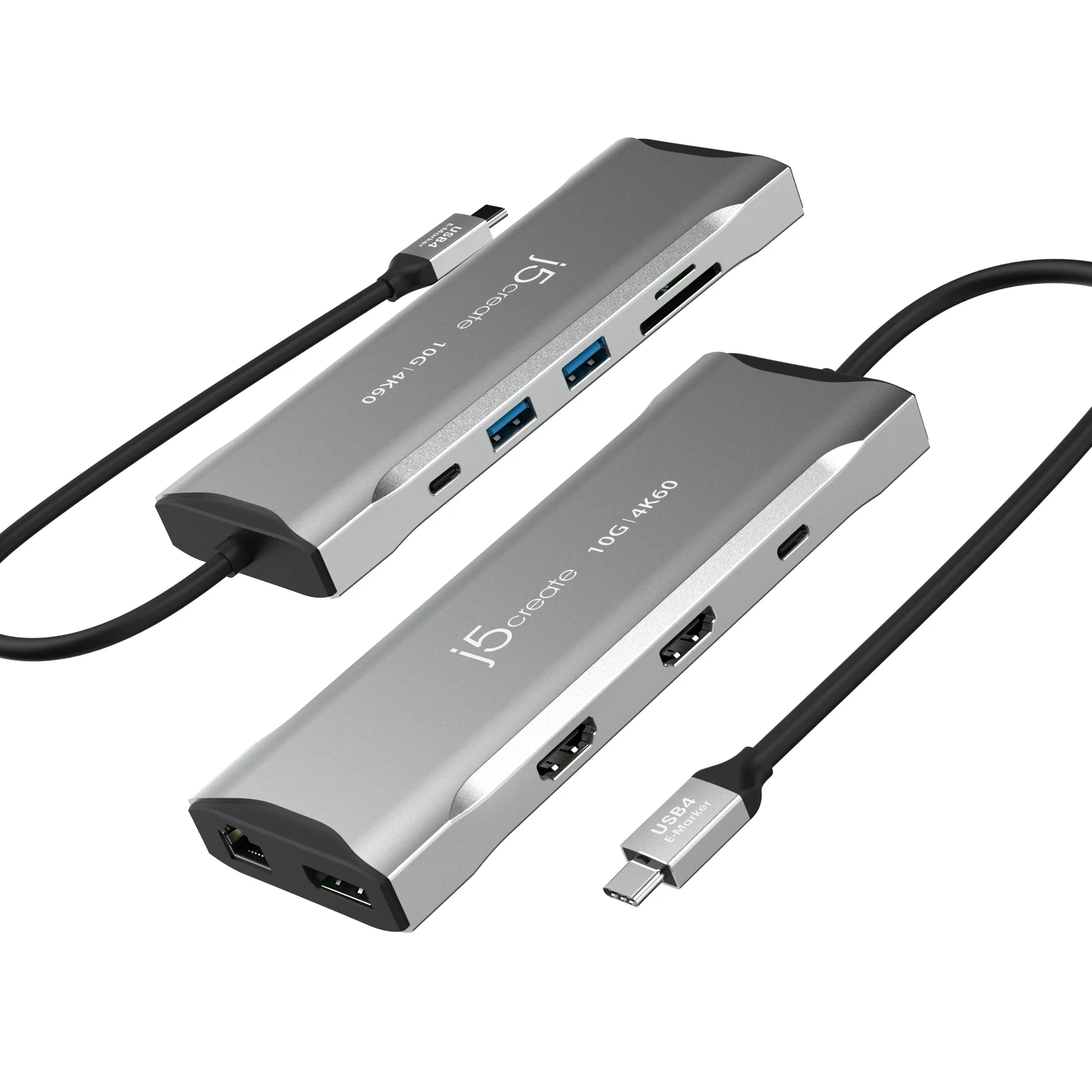 j5create 4K60 Elite USB-C® Triple-Monitor 10Gbps Mini Dock