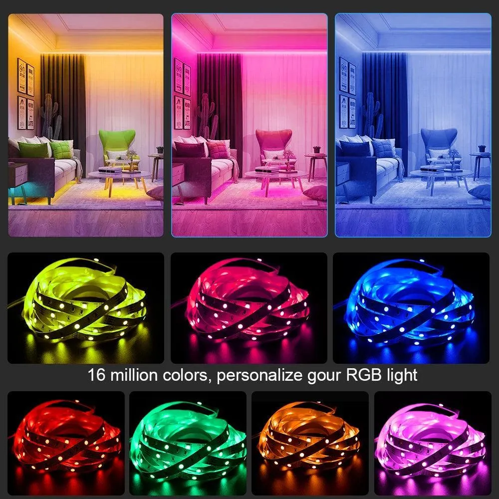 LED Light Strip: Elevate Your Space with Dynamic RGB Lighting!