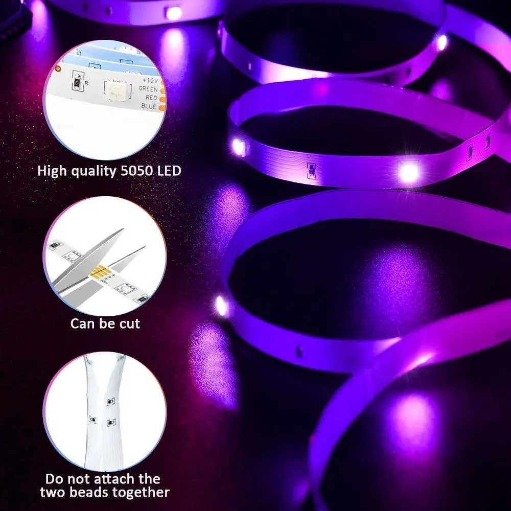 LED Light Strip: Elevate Your Space with Dynamic RGB Lighting!