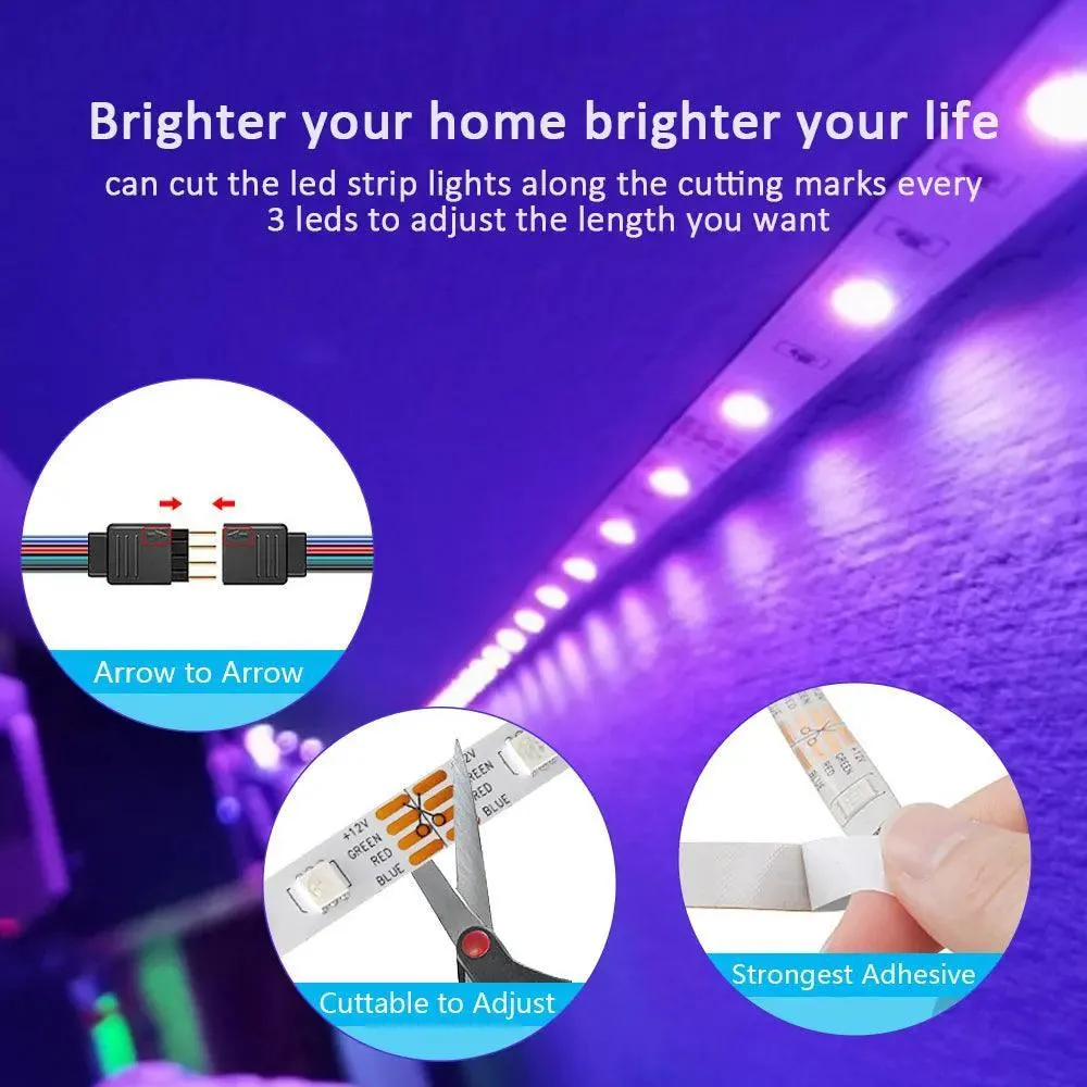 LED Light Strip: Elevate Your Space with Dynamic RGB Lighting!