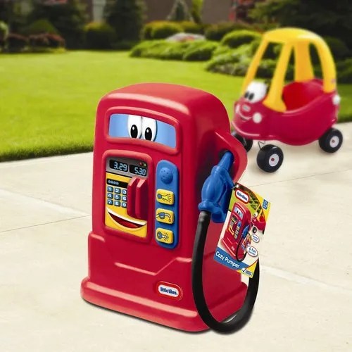 Little Tikes Cozy Pumper in Red, Pretend Play Toy with Interactive Sounds, Ideal for Use with Cozy Coupe Ride-on Cars- For Kids Boys Girls Ages 2-5 Years old