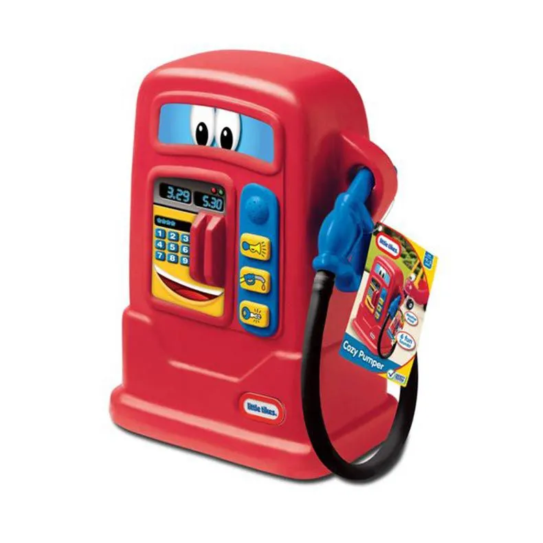 Little Tikes Cozy Pumper in Red, Pretend Play Toy with Interactive Sounds, Ideal for Use with Cozy Coupe Ride-on Cars- For Kids Boys Girls Ages 2-5 Years old