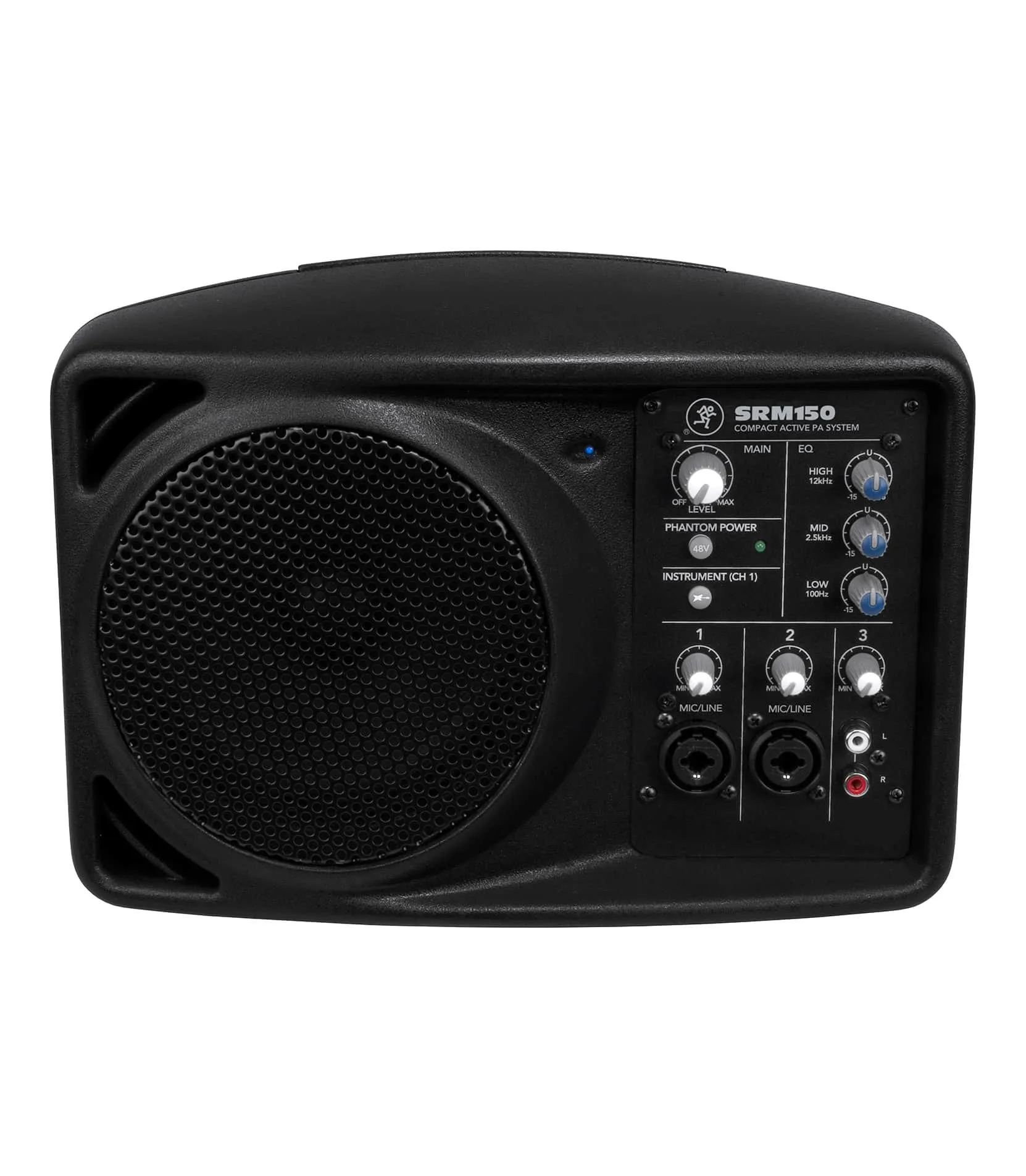 Mackie SRM150 Compact Powered PA System With 3 Channel Mixer