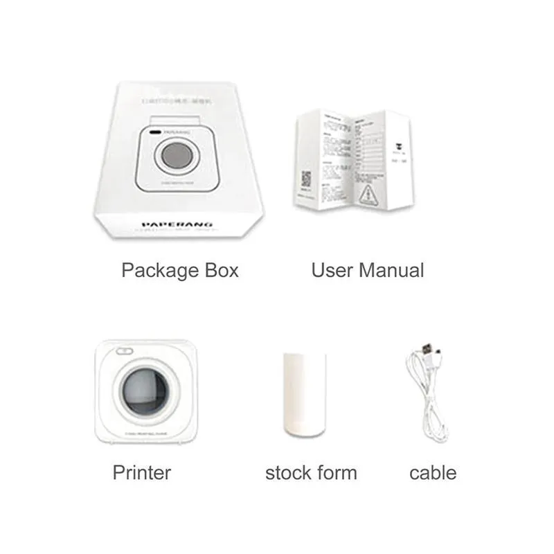 Mini Portable Bluetooth Mobile Printer