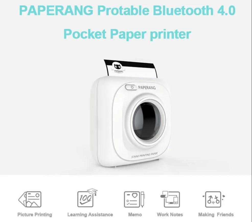 Mini Portable Bluetooth Mobile Printer