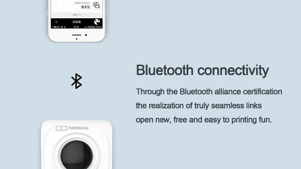 Mini Portable Bluetooth Mobile Printer