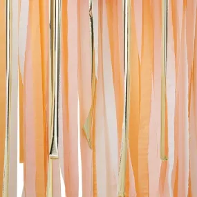 Mix It Up Peach & Gold Theme Backdrop