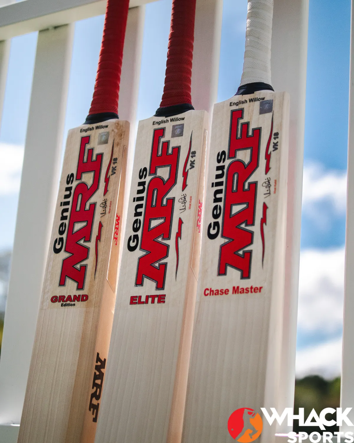 MRF Chase Master Players Grade English Willow Cricket Bat - Senior LB