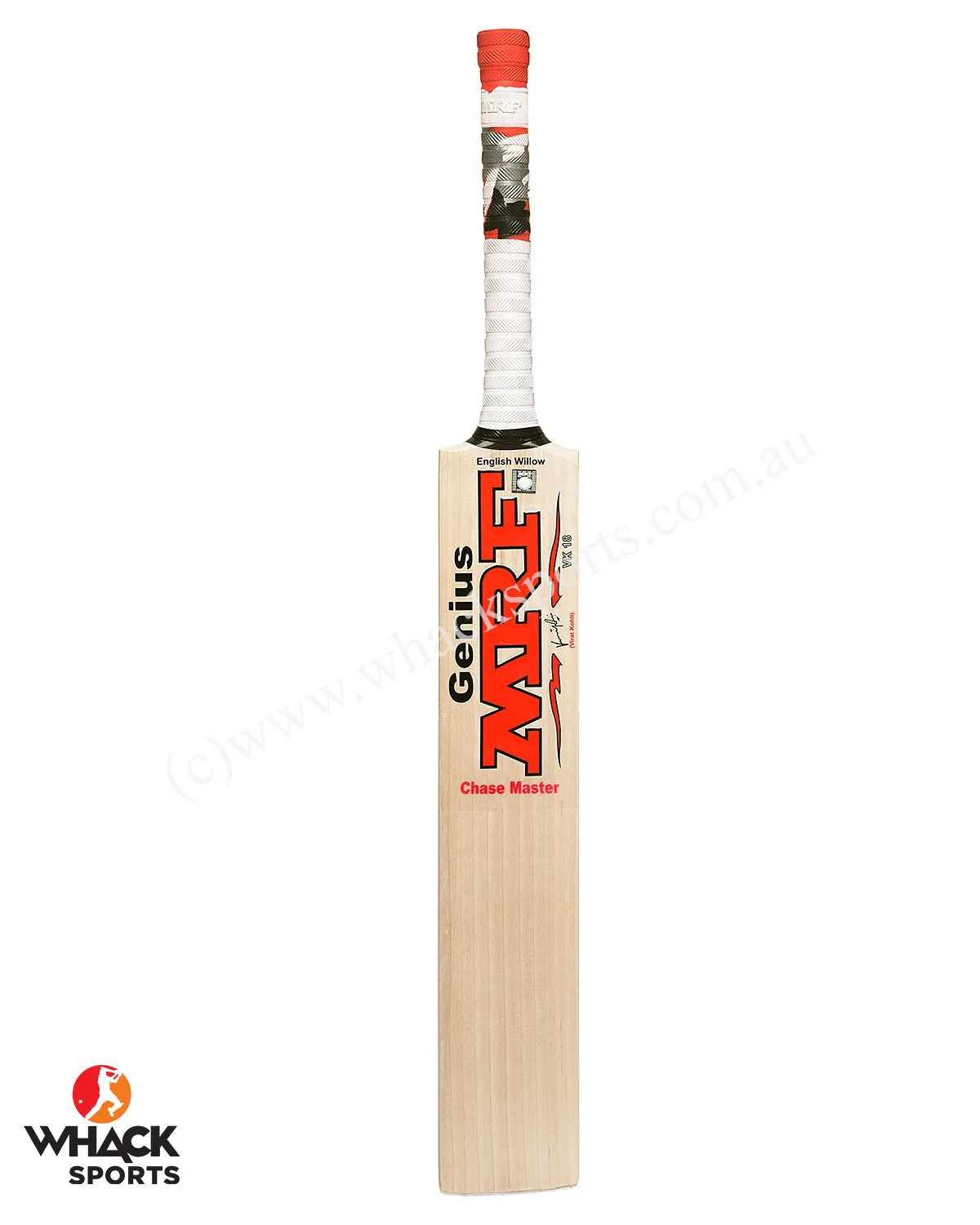 MRF Chase Master Players Grade English Willow Cricket Bat - Senior LB