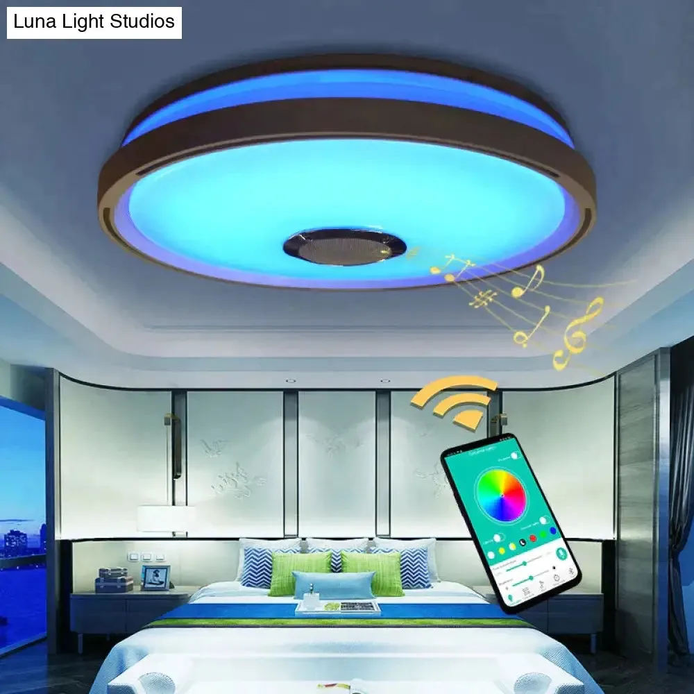 Music LED Ceiling Lights RGB APP Control Ceiling Lamp Bedroom 36W Living Room Light Lampara De Techo Ceiling Light