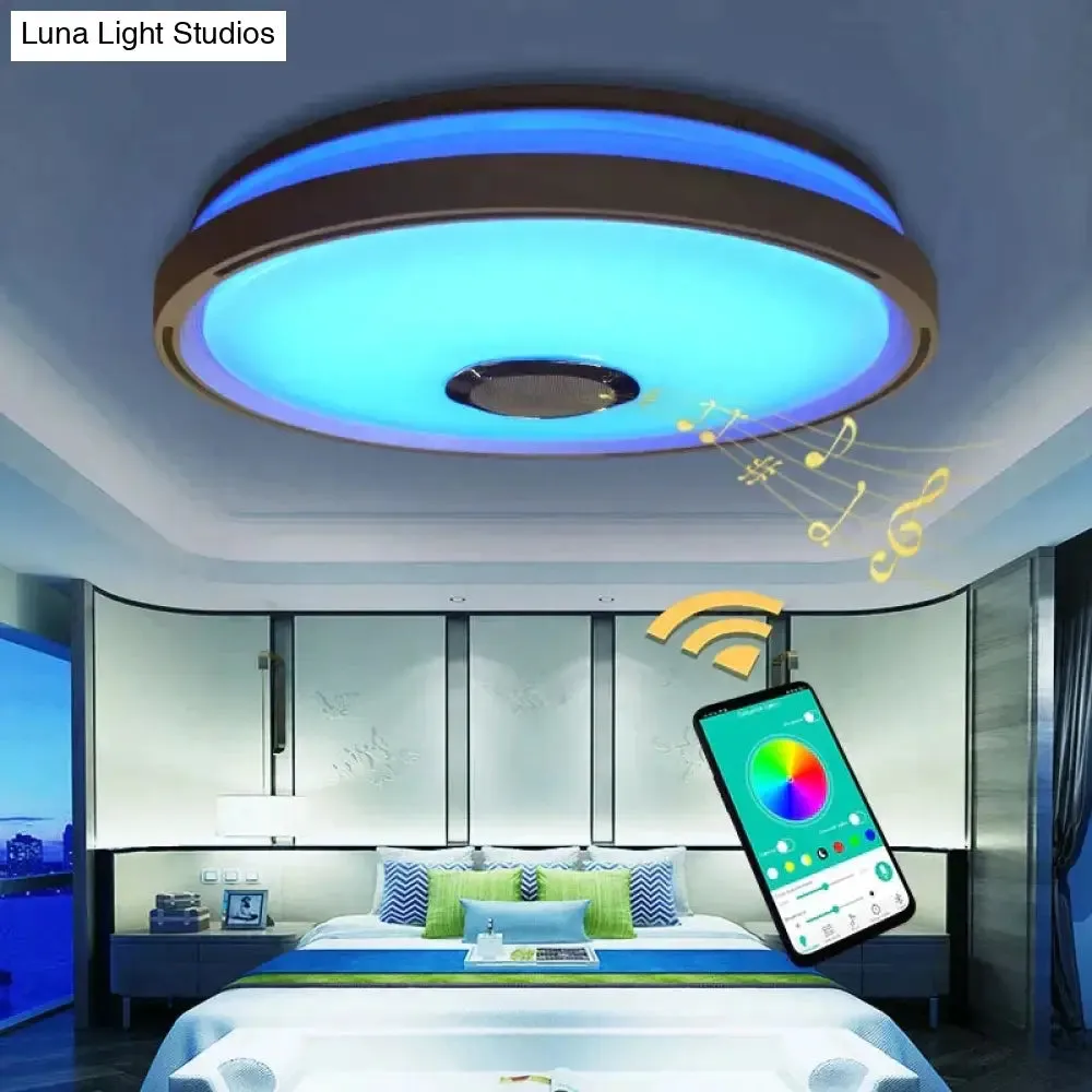 Music LED Ceiling Lights RGB APP Control Ceiling Lamp Bedroom 36W Living Room Light Lampara De Techo Ceiling Light