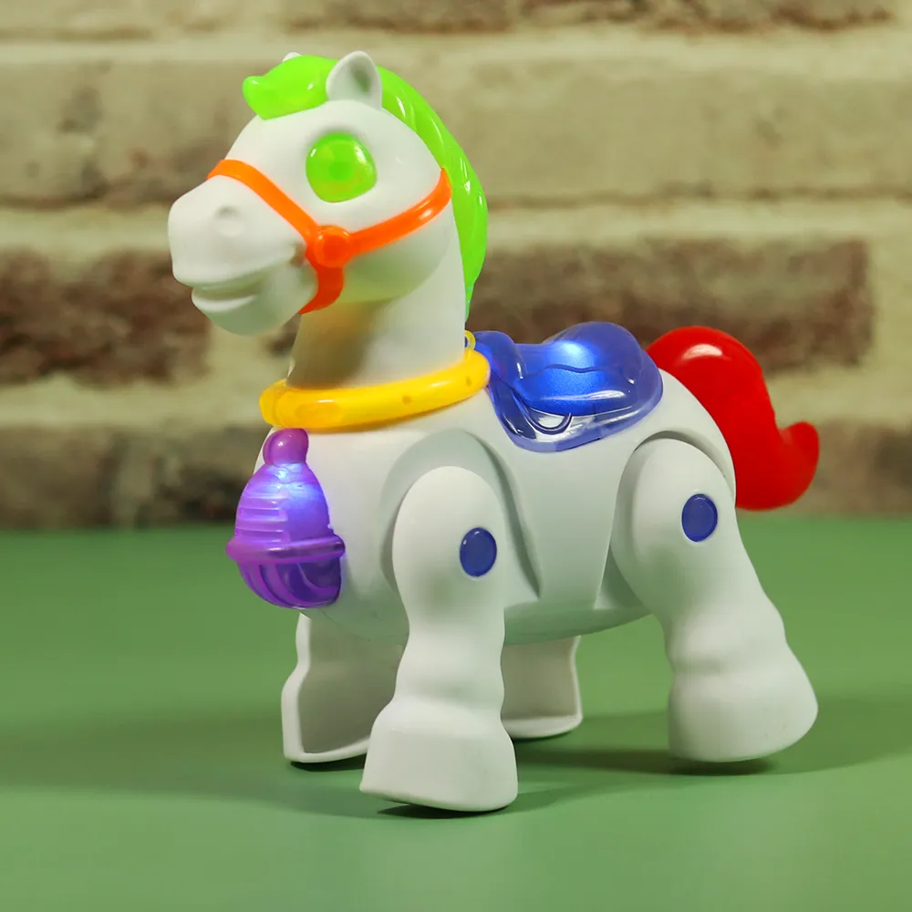 Musical Walking Pony with Light & Sound  - Musical Toy for kids (Battery Operated)