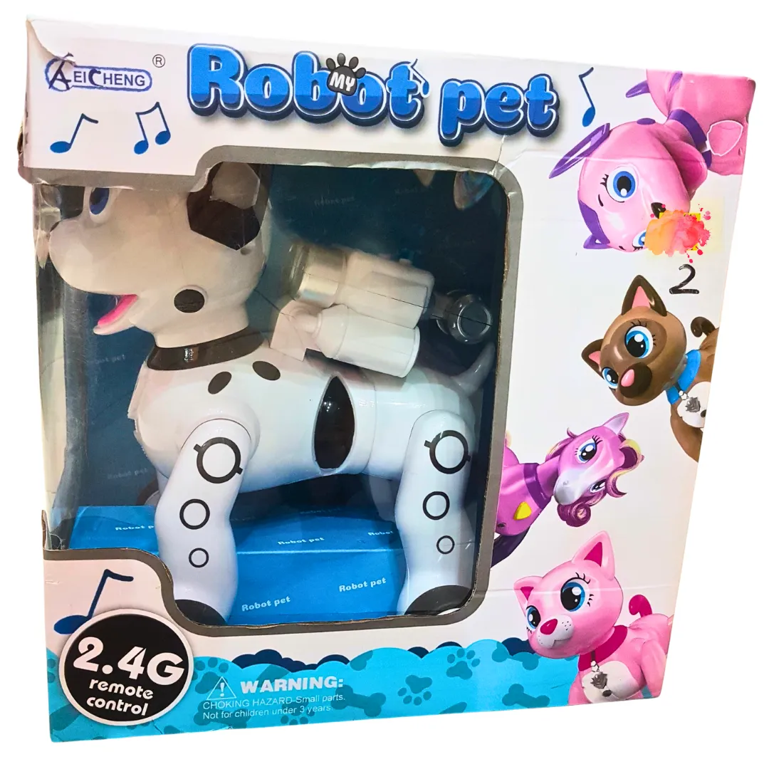 My Robot Pet - 2.4G Remote Control Interactive Robot Dog with Sounds & Dance, Ages 3 