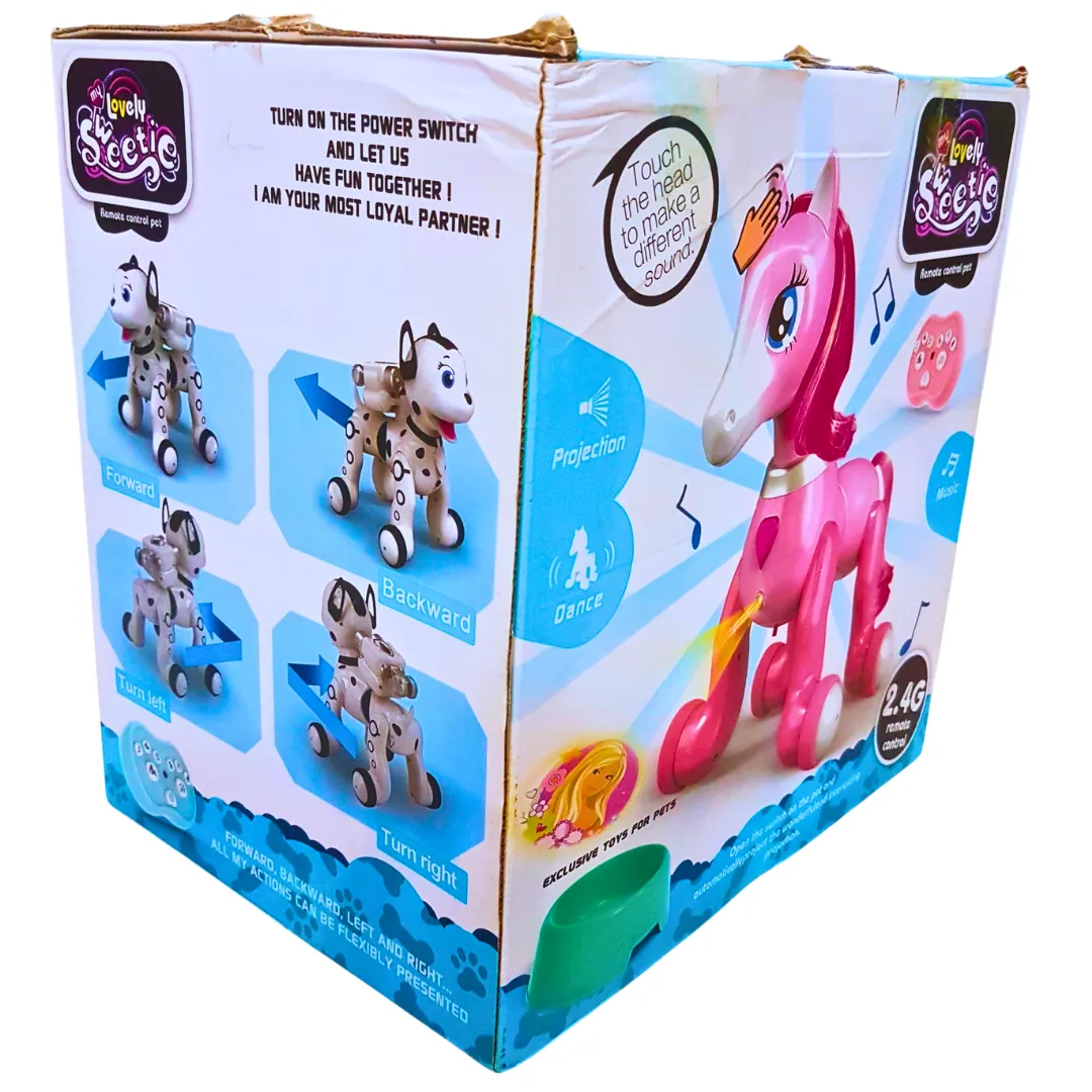 My Robot Pet - 2.4G Remote Control Interactive Robot Dog with Sounds & Dance, Ages 3 