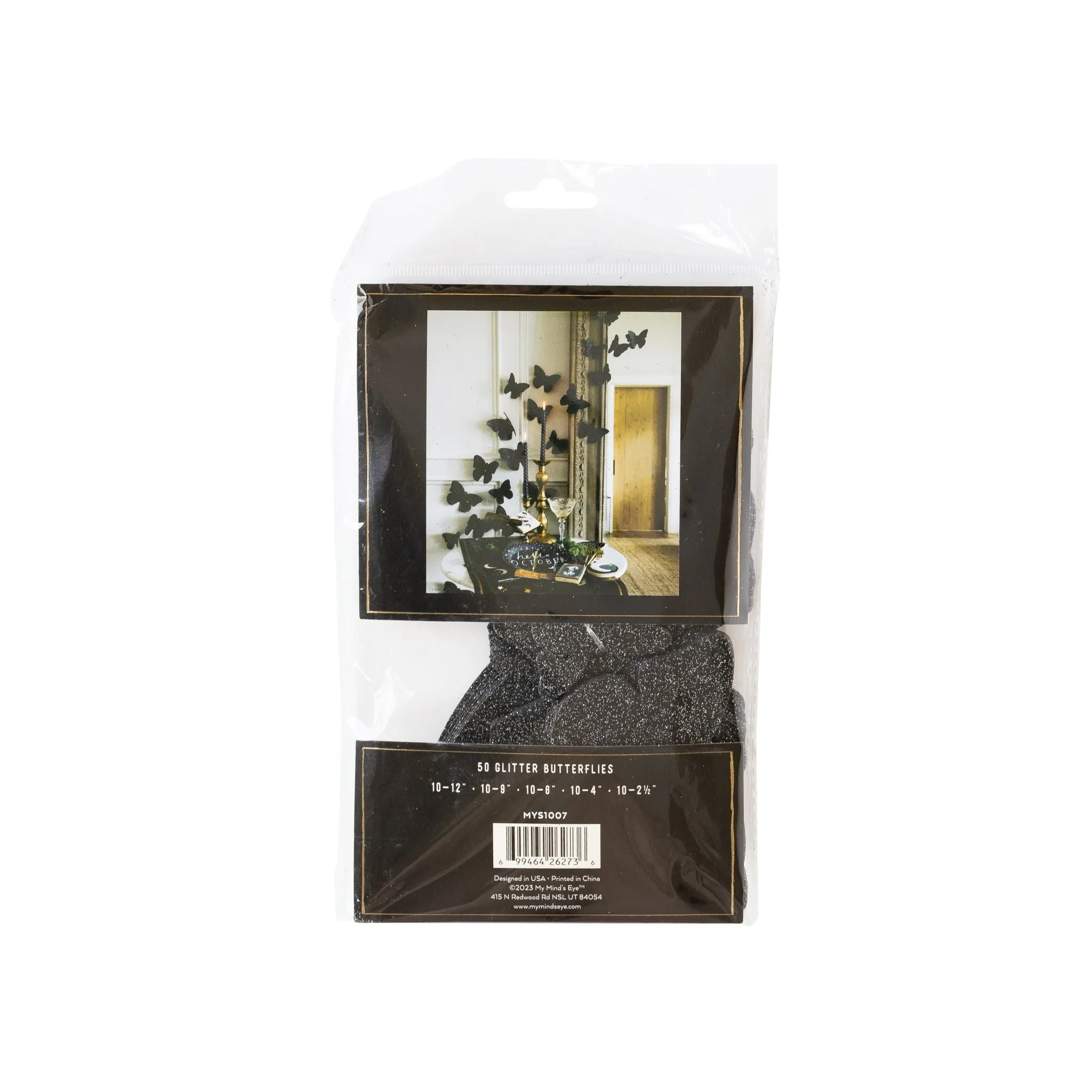 MYS1007 -  Mystical Bag of Butterflies Wall Décor
