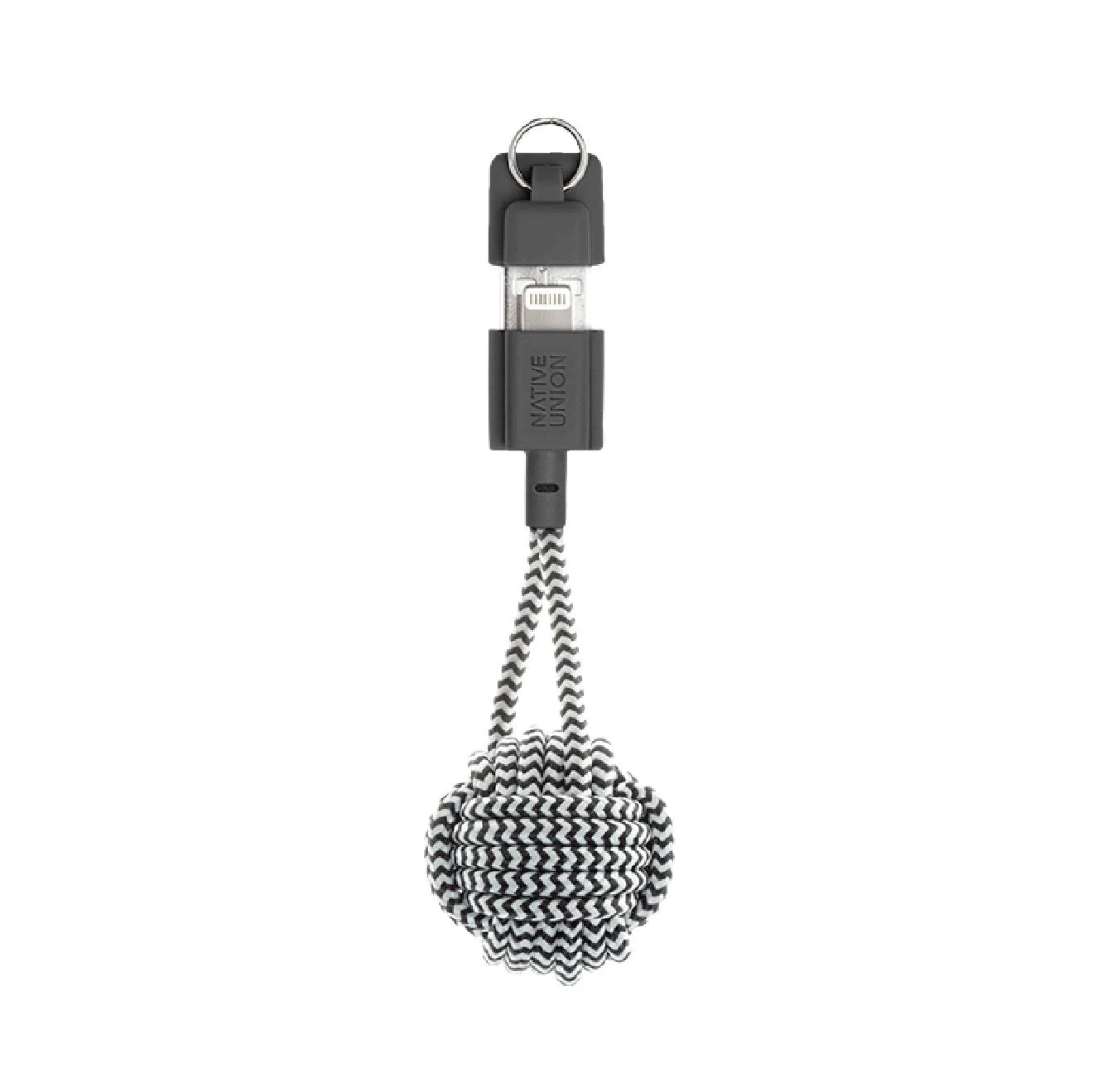Native Union Key Cable USB-A to USB-C Zebra
