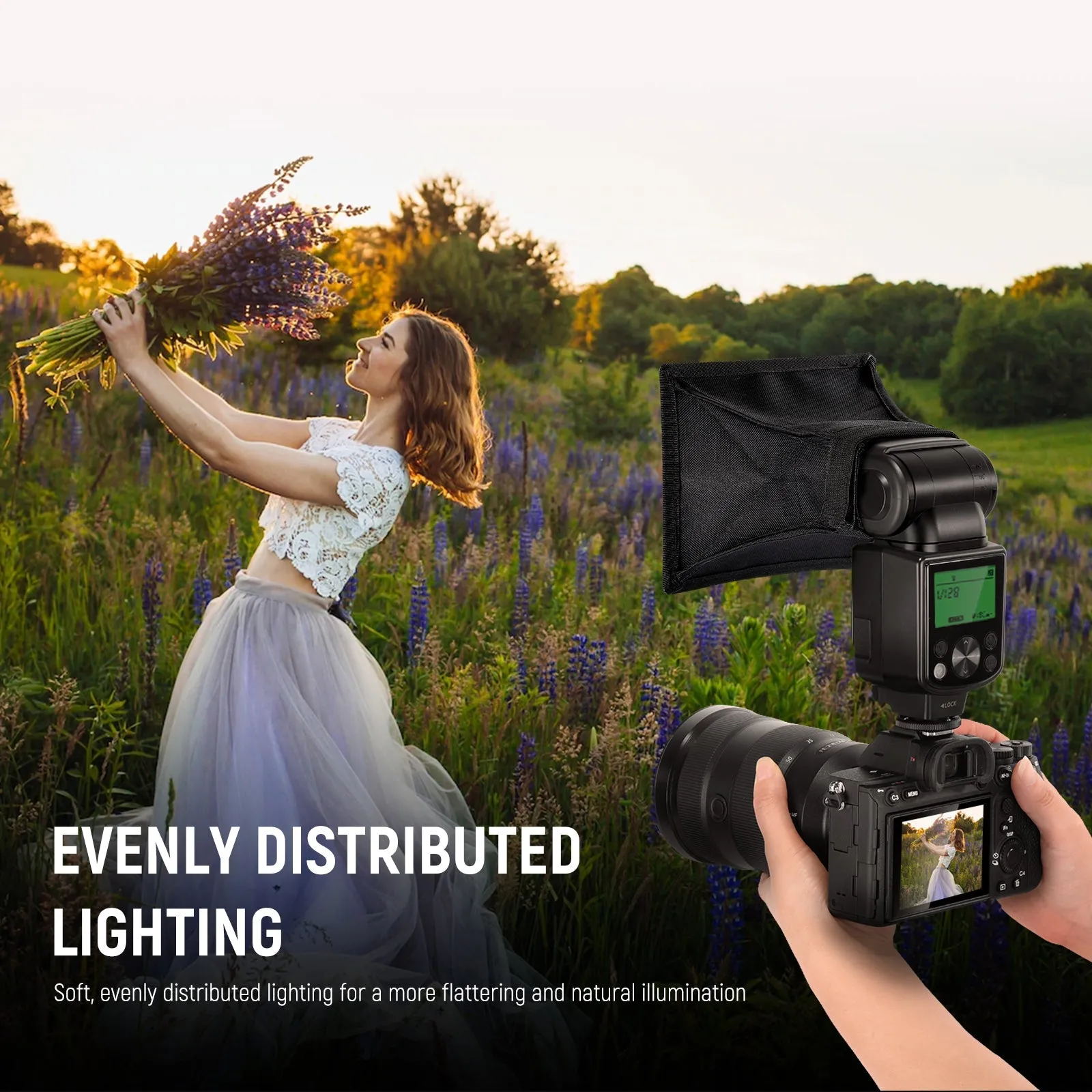 NEEWER NS2P 2 Pack Flash Diffuser Speedlight Softboxes