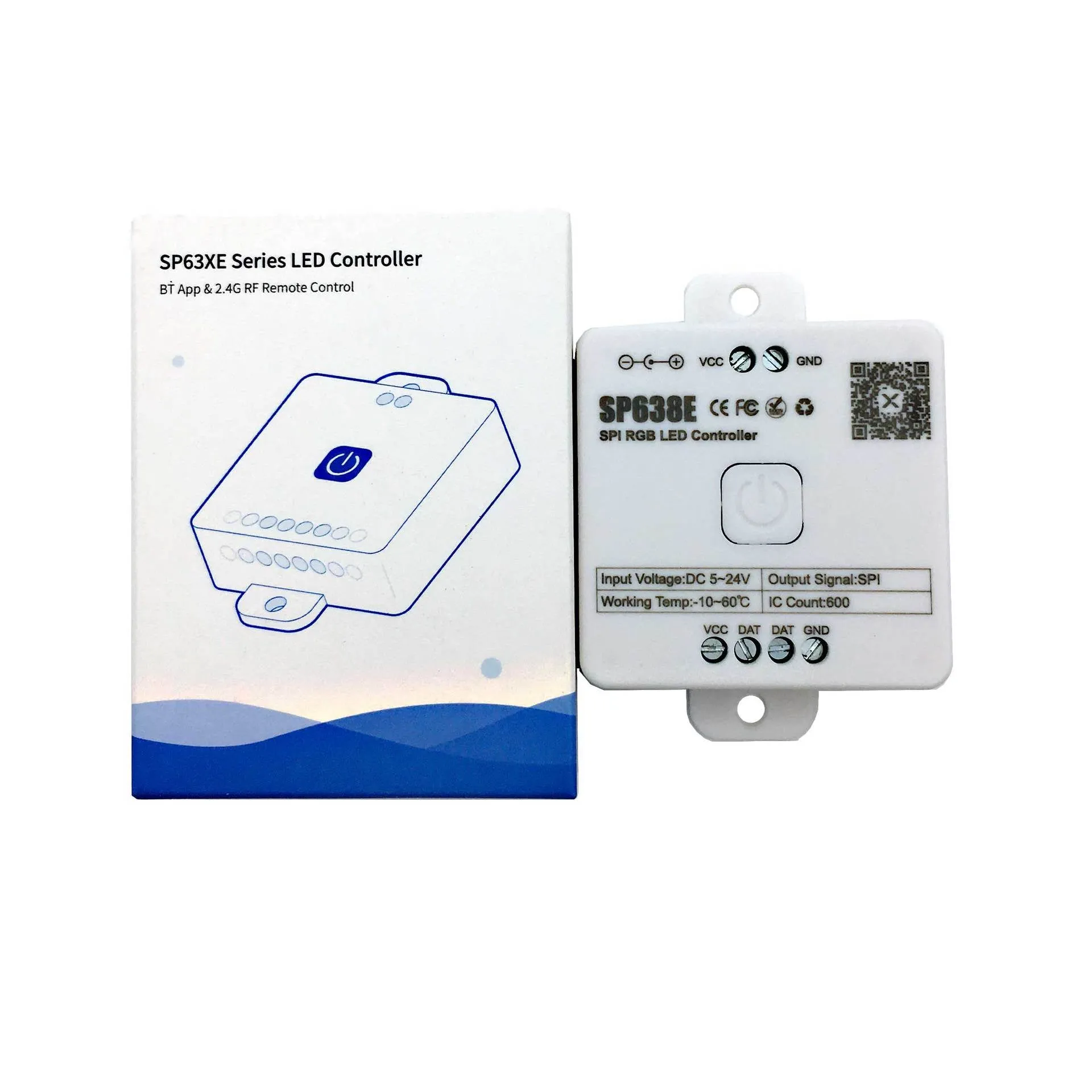 New PWM LED Controller Bluetooth Music Controller for LED Strips and LED Lights iOS/Android App Control