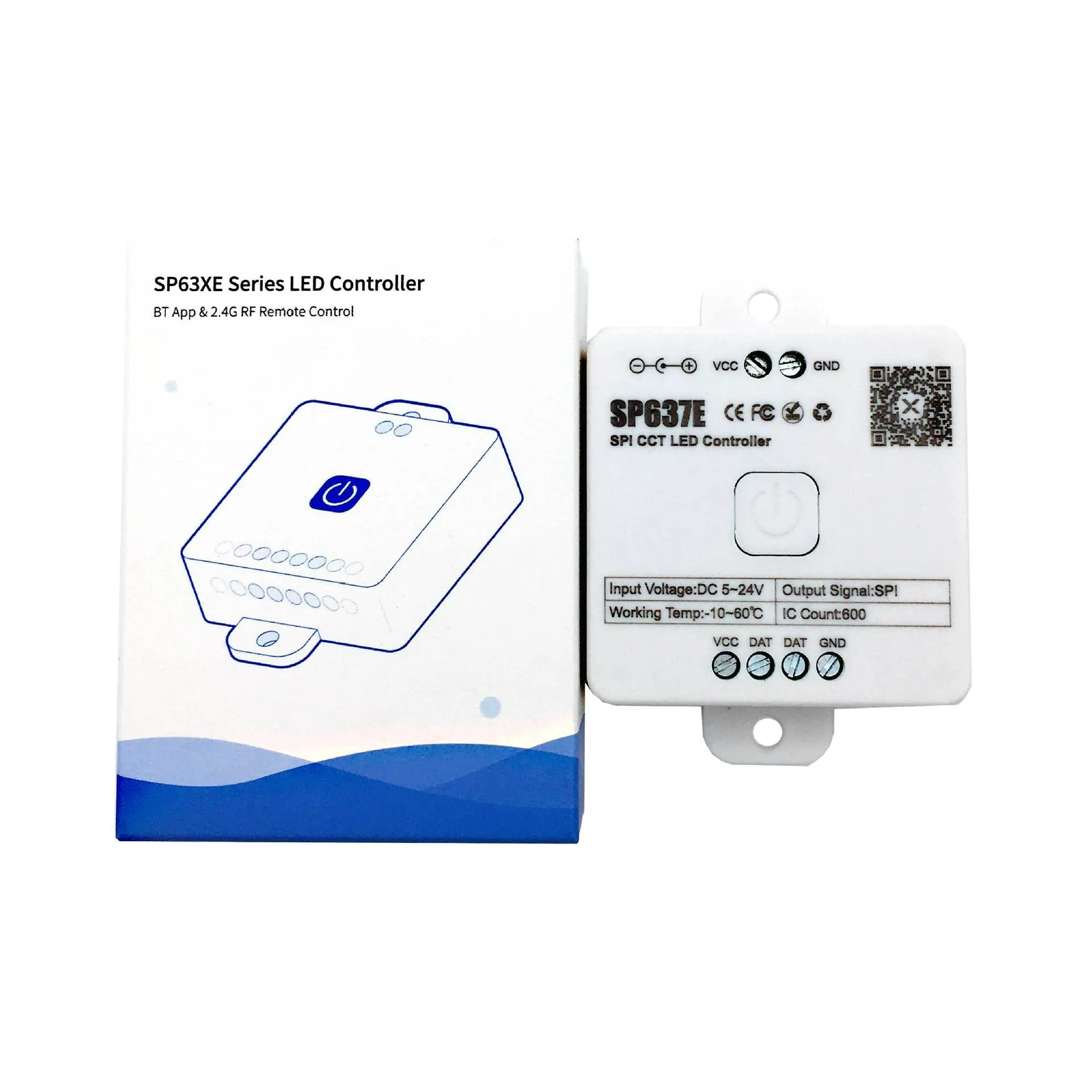 New PWM LED Controller Bluetooth Music Controller for LED Strips and LED Lights iOS/Android App Control