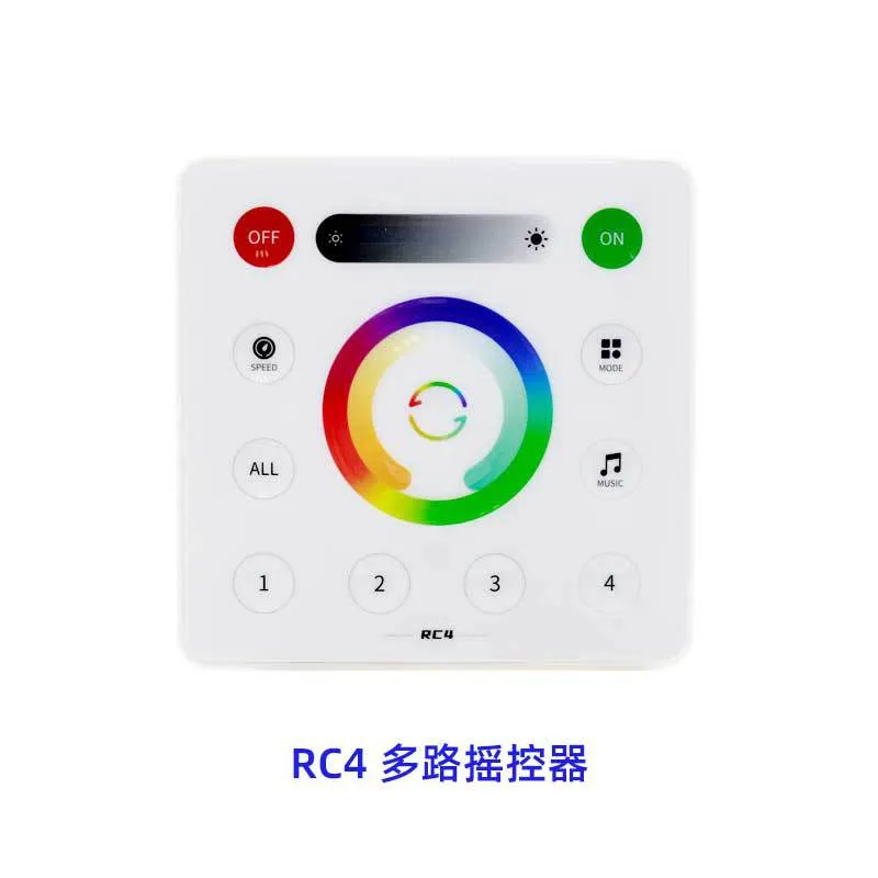 New PWM LED Controller Bluetooth Music Controller for LED Strips and LED Lights iOS/Android App Control