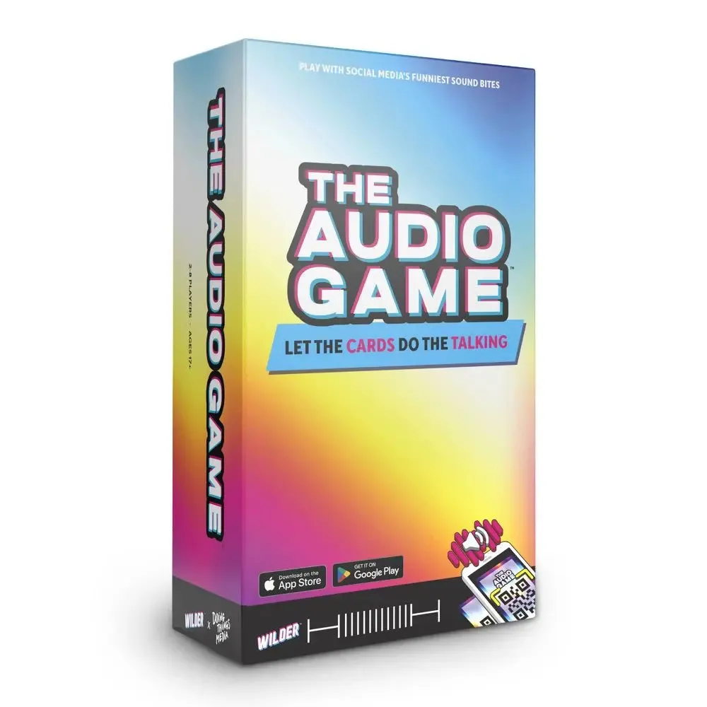 Open Box - The Audio Game Card Game Social Media Sound Bites Viral Memes App Required