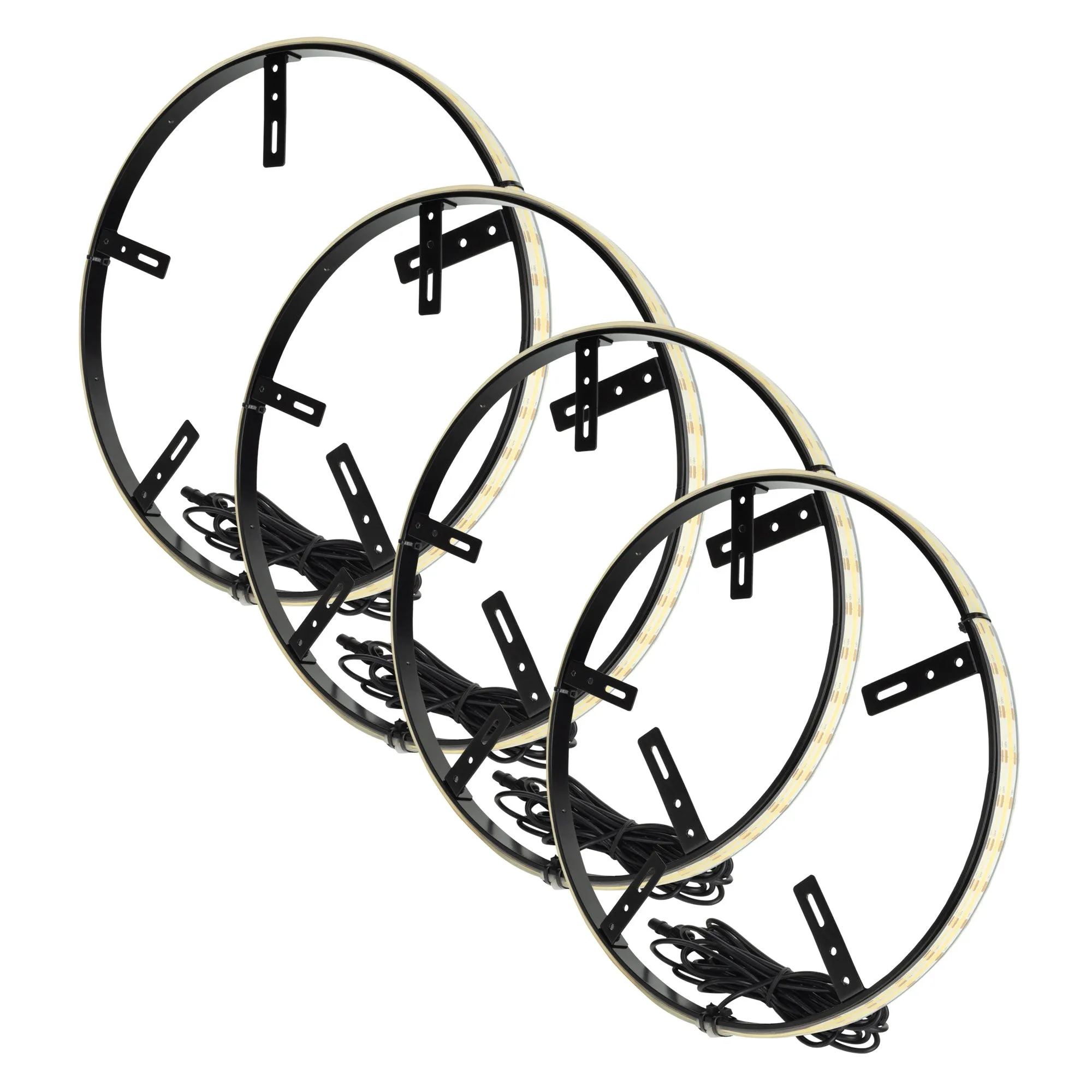 ORACLE Lighting LED Illuminated Wheel Rings - 16.5" PLASMA™