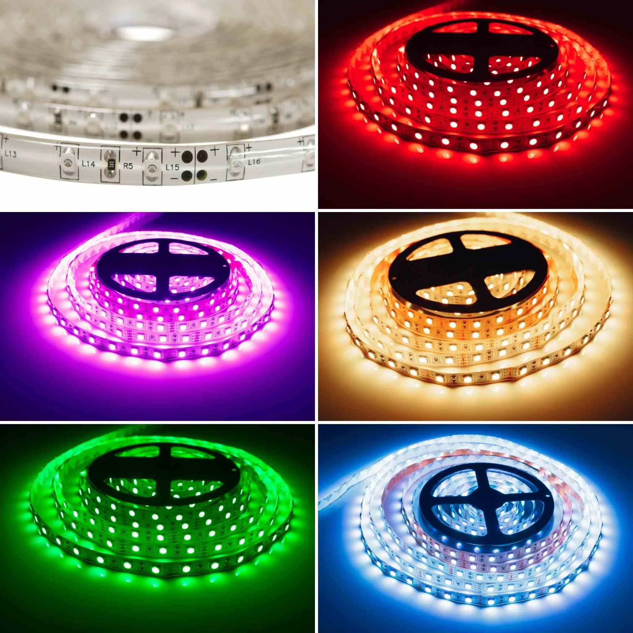 Outdoor 5050 RGB LED Strip with Bluetooth (32.8ft)
