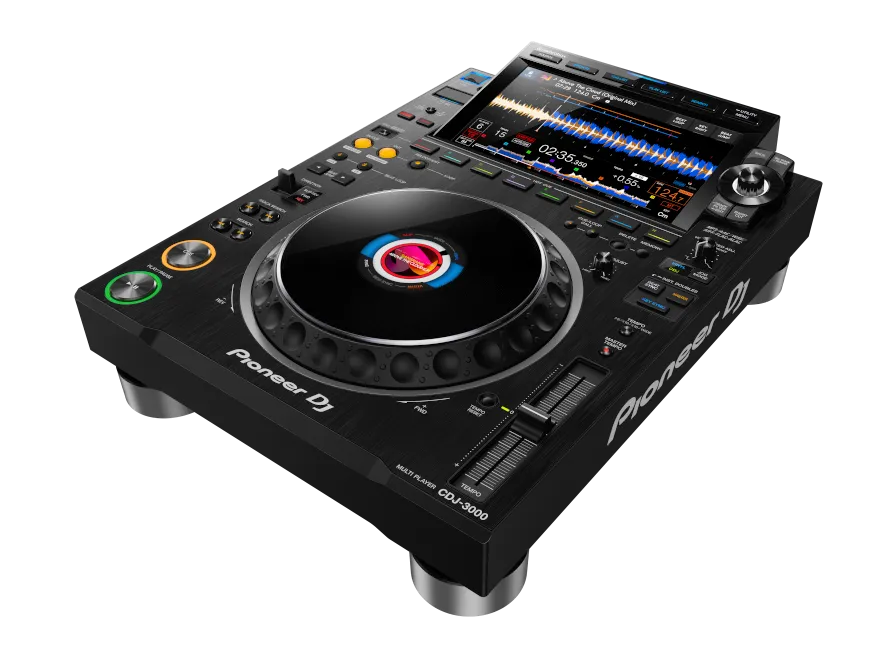 Pioneer DJ CDJ-3000 Pro DJ High-Resolution Multi-Player - Black