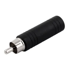 Plug 6.5mm Female Audio to RCA Male Adapter Connector