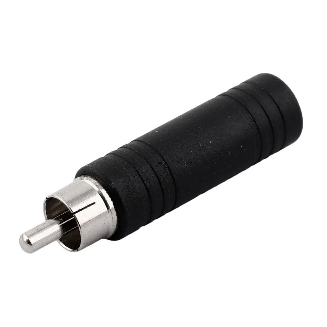 Plug 6.5mm Female Audio to RCA Male Adapter Connector