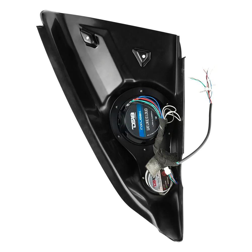 Polaris Slingshot Arm Rest 2 X  6.5" Enclosure With NXL-6/BK and PRO-TW1L | 2015 - Current