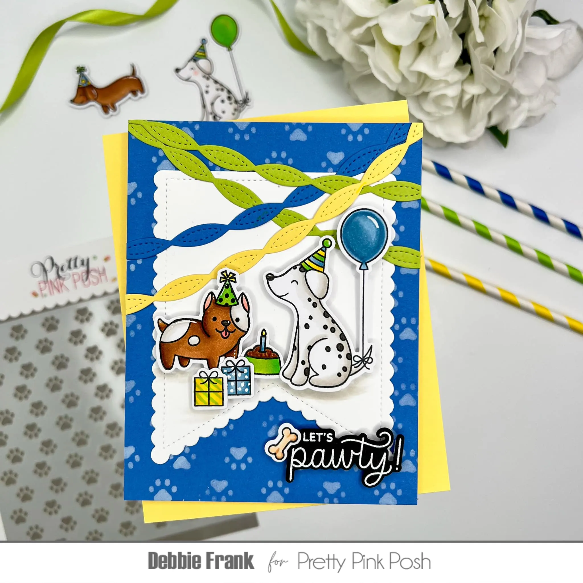 PRETTY PINK POSH: Streamers | Die