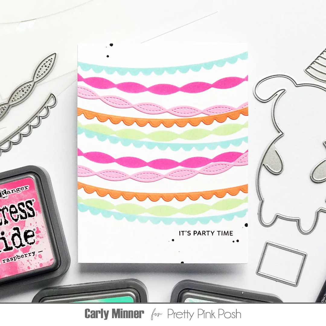 PRETTY PINK POSH: Streamers | Die