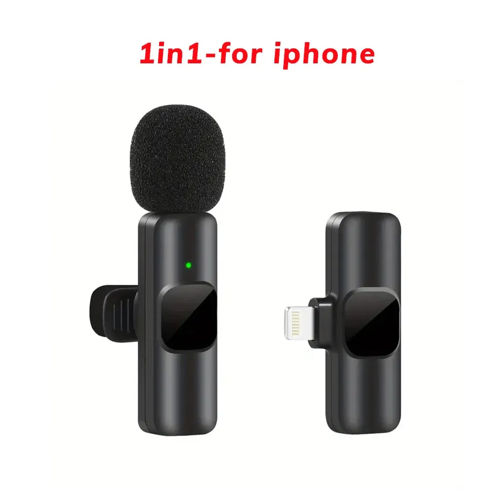 Professional Wireless Lavalier Microphone