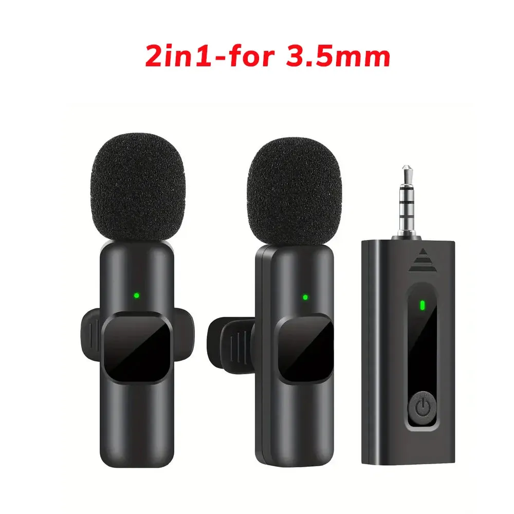 Professional Wireless Lavalier Microphone