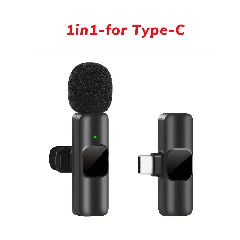 Professional Wireless Lavalier Microphone