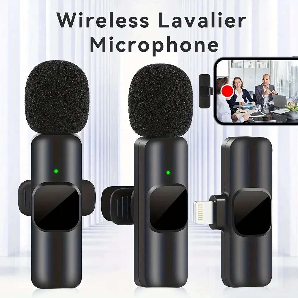 Professional Wireless Lavalier Microphone