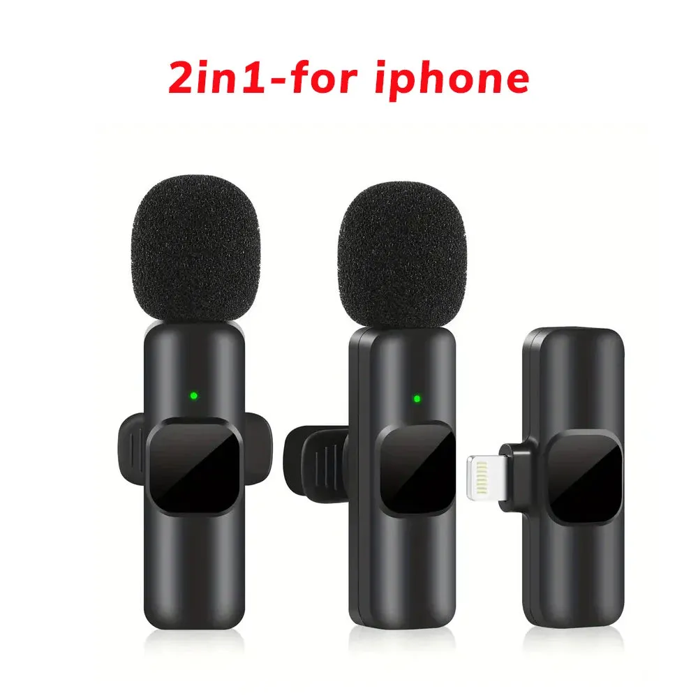Professional Wireless Lavalier Microphone