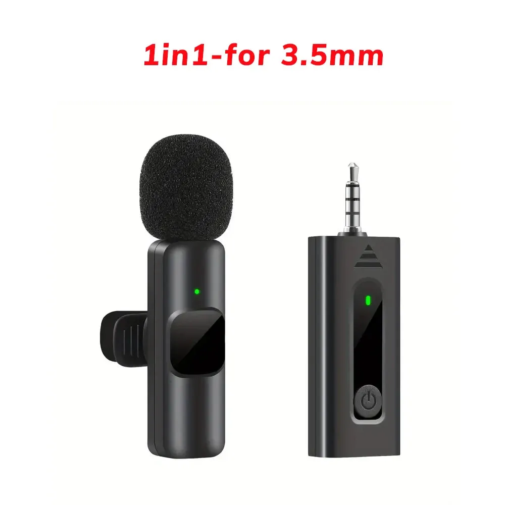 Professional Wireless Lavalier Microphone