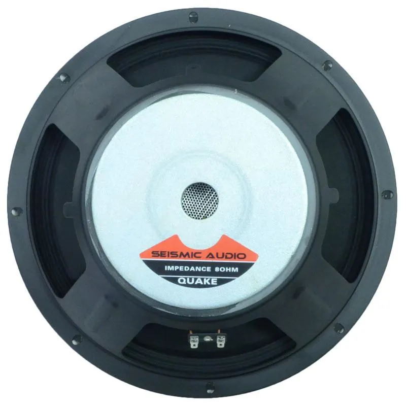 Quake 12"  - 8 Ohm Steel Frame Speaker Drivers (Pair)