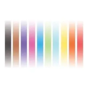 Quilling Paper Dark Center Graduated .125In.  100  Pack 10 Colour Assortment