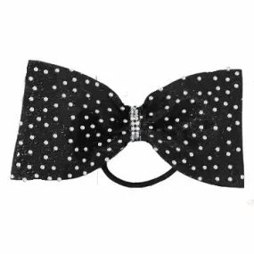 Ready To Ship! - 3" Rhinestone SS10 Light Crusted Tailless Cheer Bow Strip