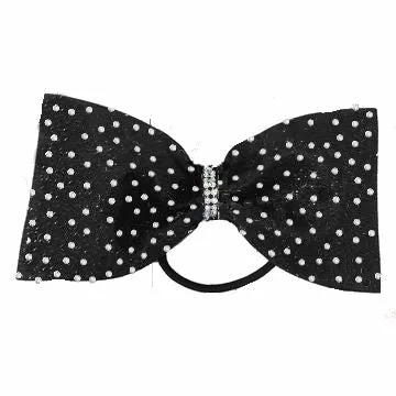 Ready To Ship! - 3" Rhinestone SS10 Light Crusted Tailless Cheer Bow Strip