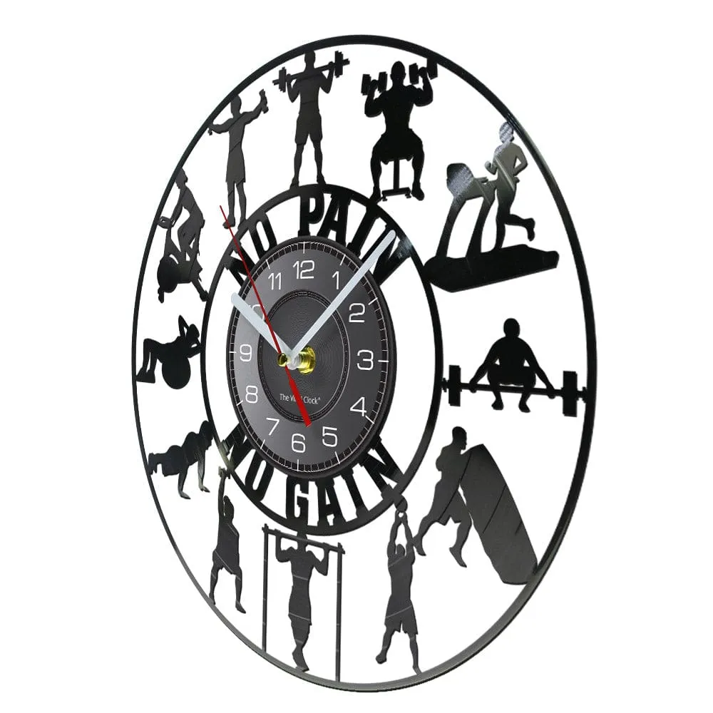 Retro Vinyl Wall Clock