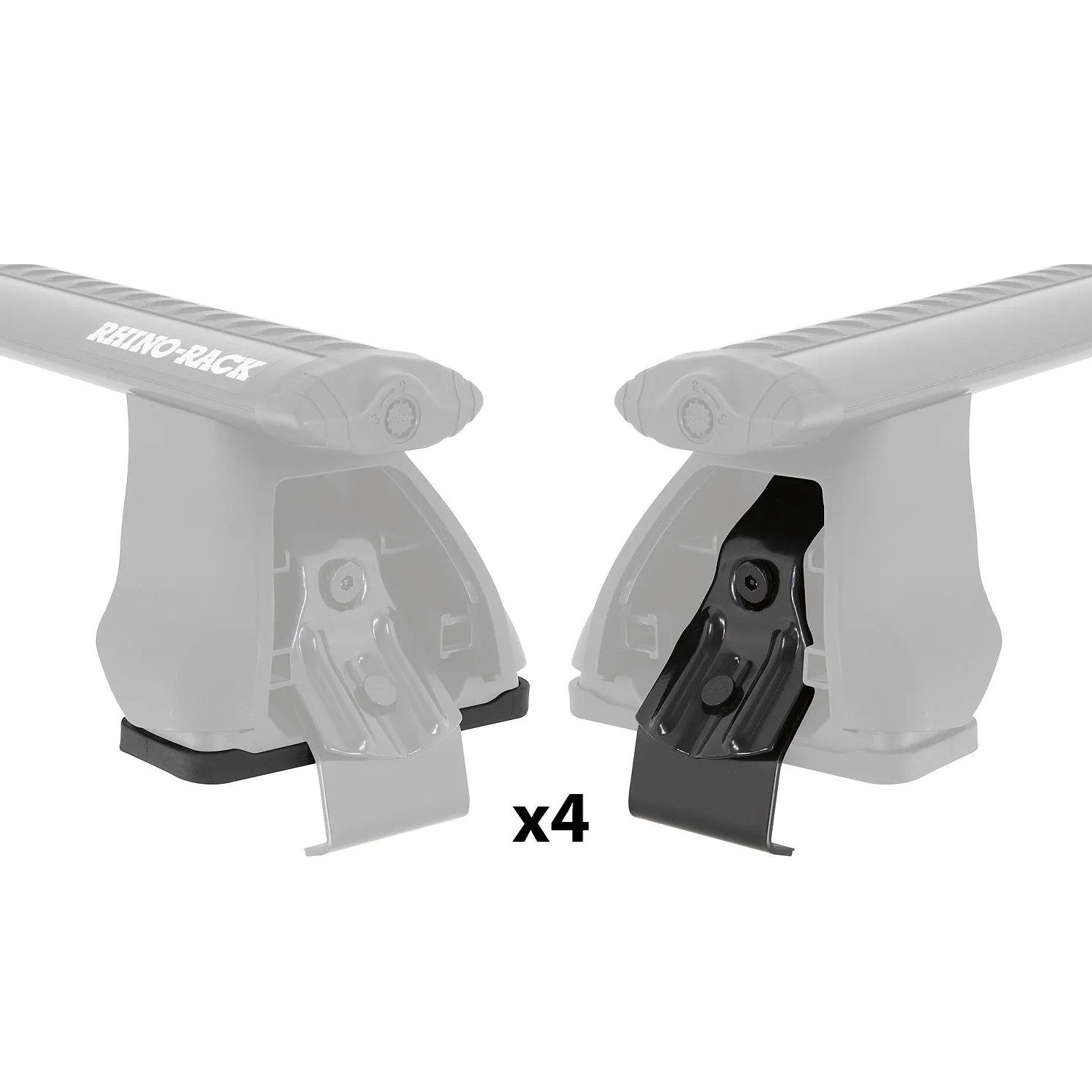 Rhino-Rack Vortex 2500 Black 2 Bar Roof Rack | 2005-2023 Toyota Tacoma
