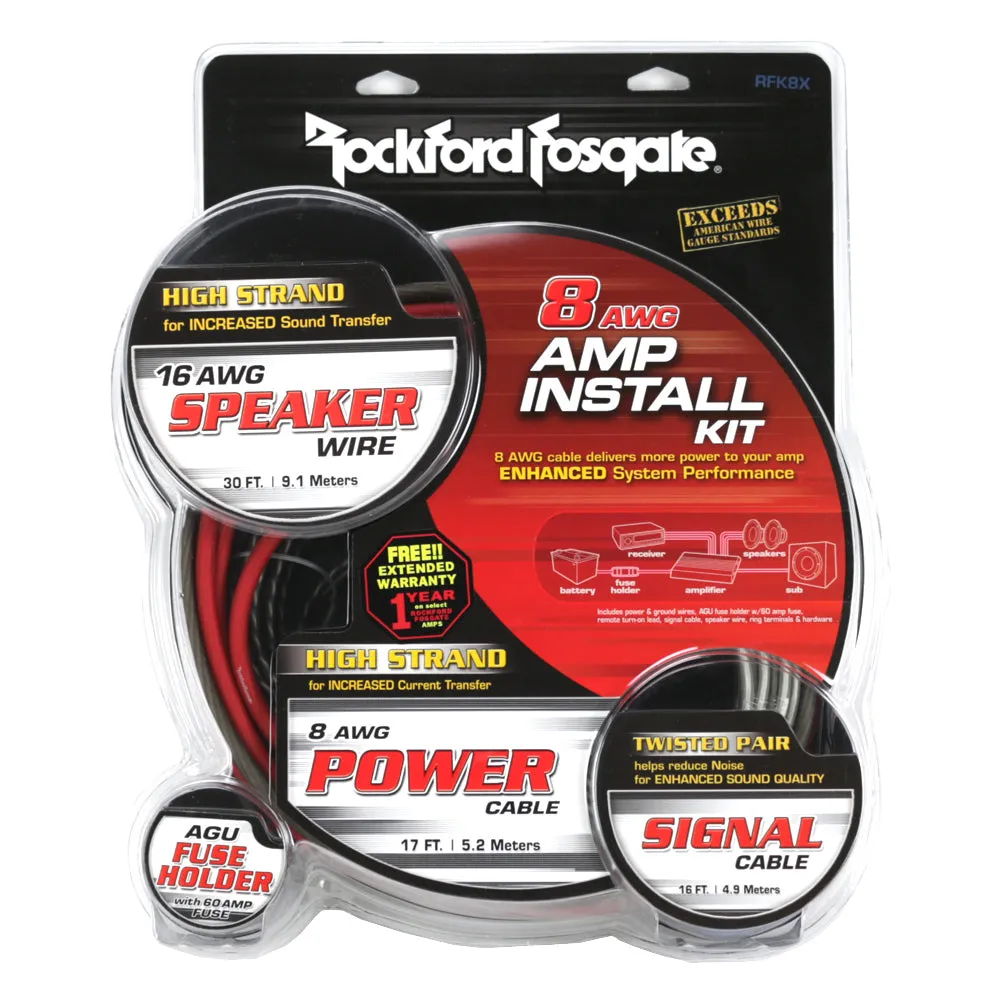 Rockford Fosgate RFK8X