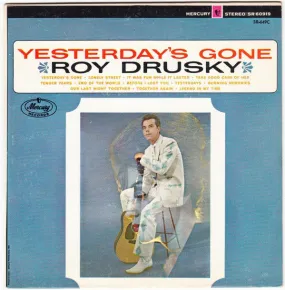 Roy Drusky - Yesterday's Gone (7", Jukebox) (VG )