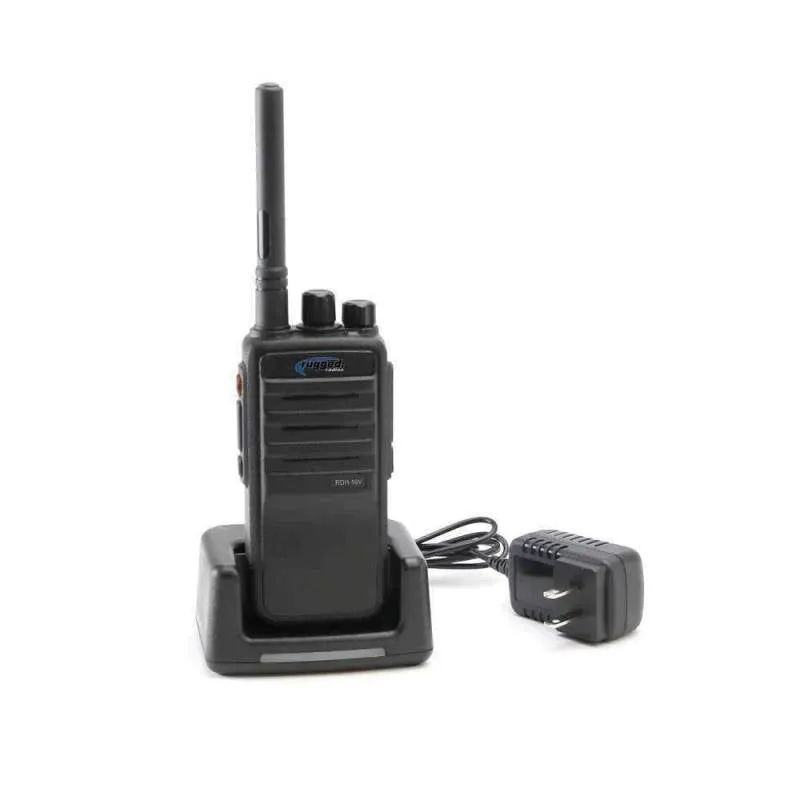 Rugged Radios RDH16 UHF Business Band Handheld Radio BUNDLE - 18 Handheld UHF Radios and 3 Bank Chargers
