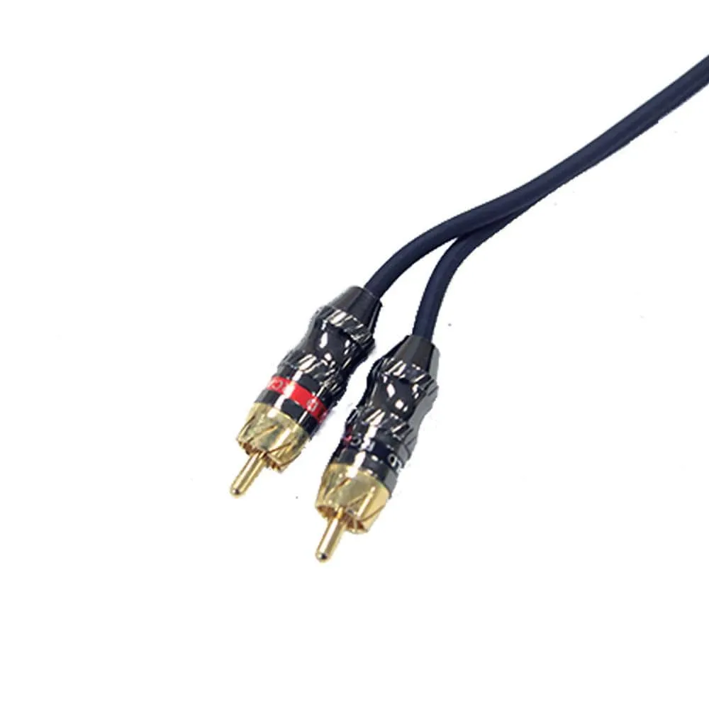 SA-iEMRCAM6 - Male 1/8" to Dual Male RCA Patch Cable - 6 Feet